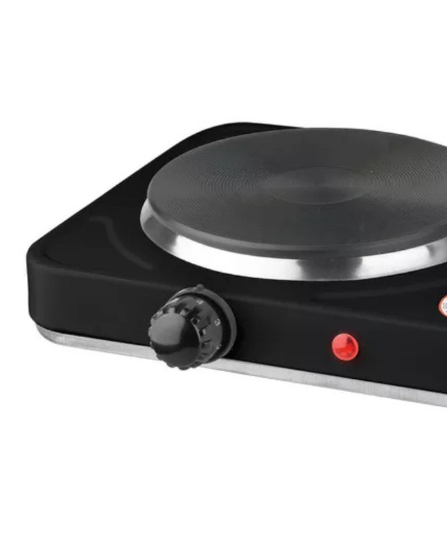 Cocina Electrica de Acero Inoxidable 2 Platos